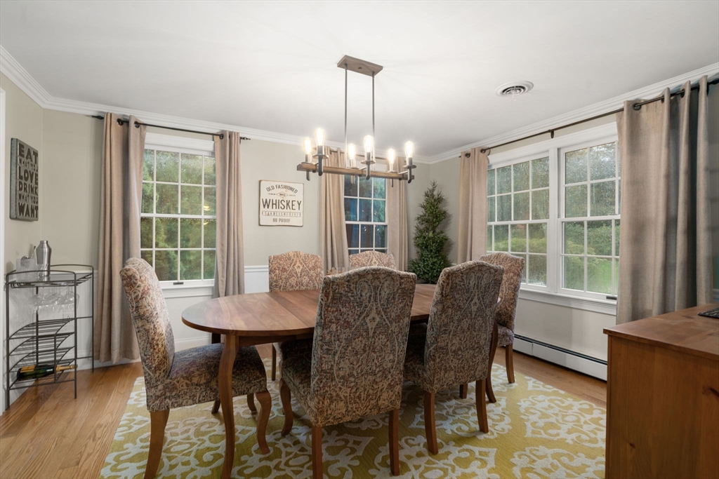 14 Harding Street Medfield, MA 02052 - Photo 5 of 33 a view of a dining room with furniture window and outside view