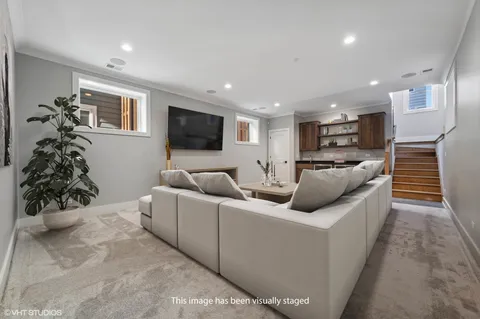 a view of a living room