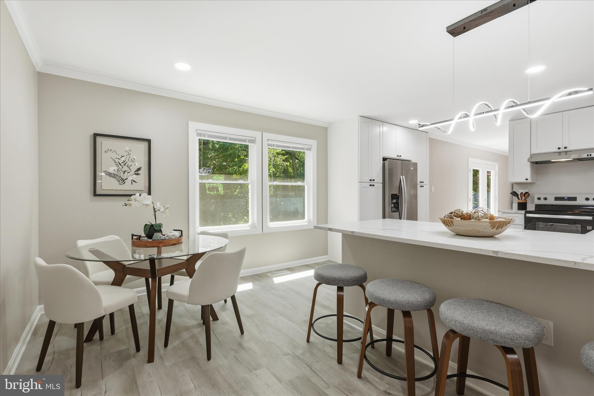 8855 Lowell Road Pomfret, MD 20675 - Photo 11 of 48 Dinette area of kitchen