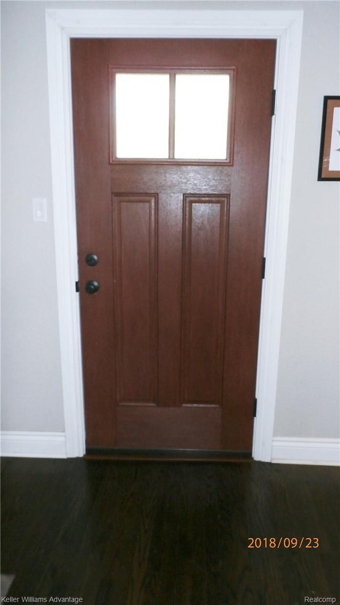 2017 Harvard Road Berkley, MI 48072 - Photo 7 of 35 Custom front door welcomes guests!