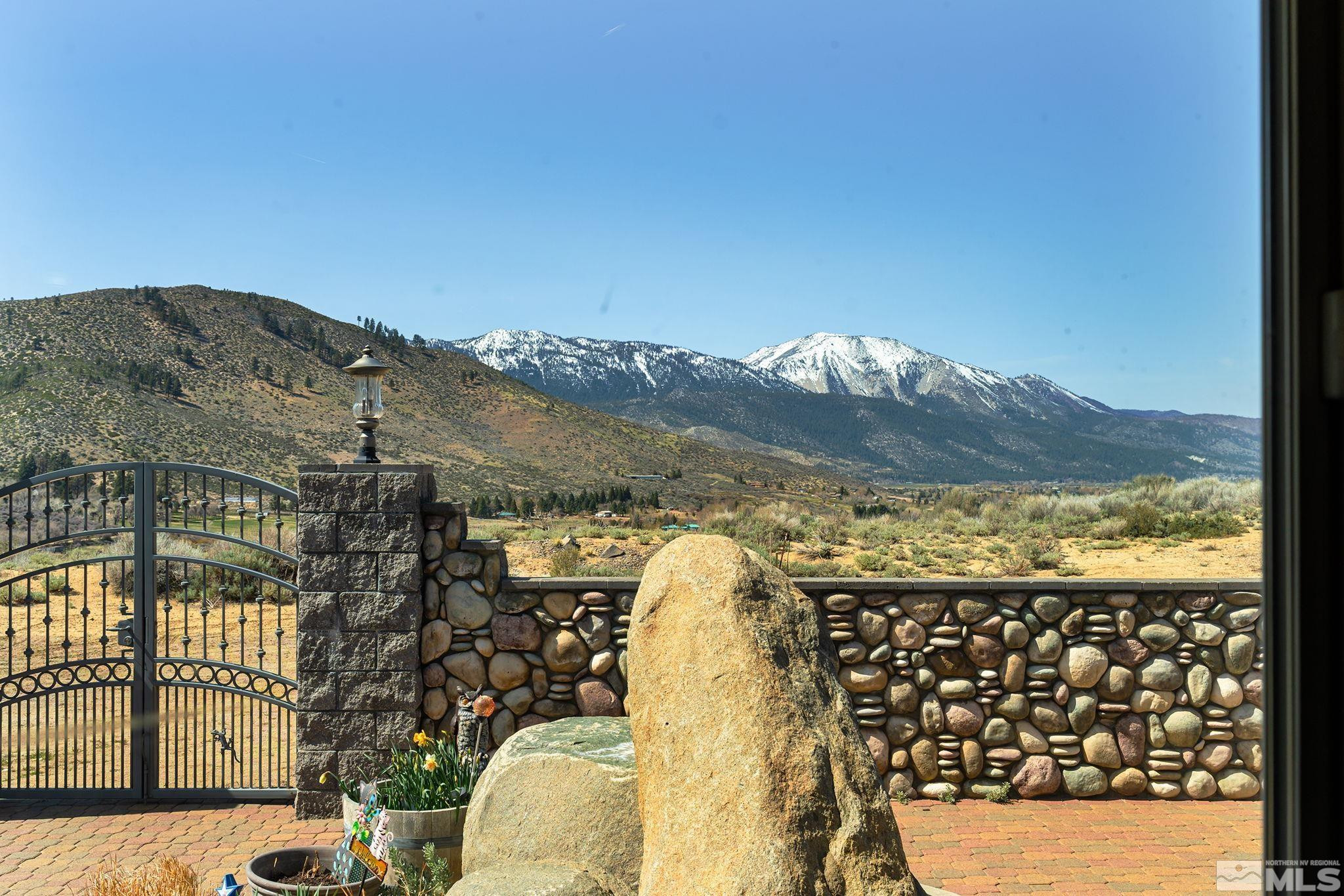 480 Duck Hill Road Washoe Valley, NV 89704 - Photo 39 of 46 a view of balcony with furniture