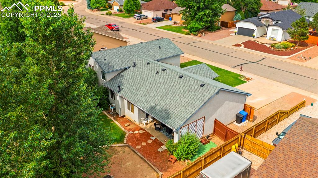 369 Sunlight Way Canon City, CO 81212 - Photo 36 of 36 an aerial view of a house with table and chairs
