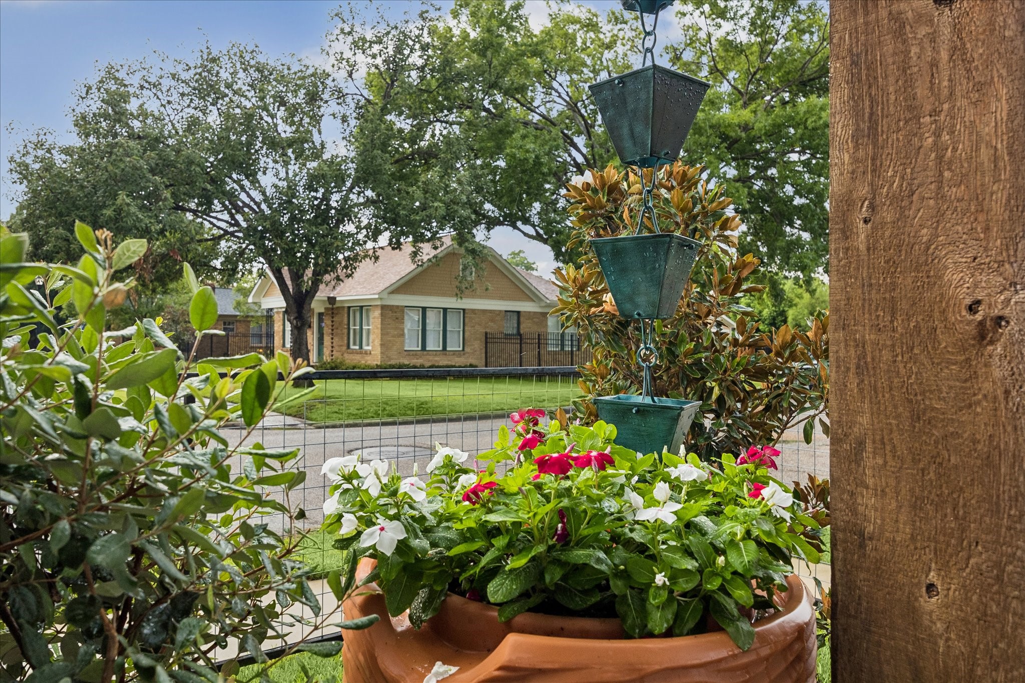 1205 Temple Street Houston, TX 77009 - Photo 8 of 33 Lush landscaping and greenery soften the home's contemporary architecture, creating a peaceful connection to the outdoors.
