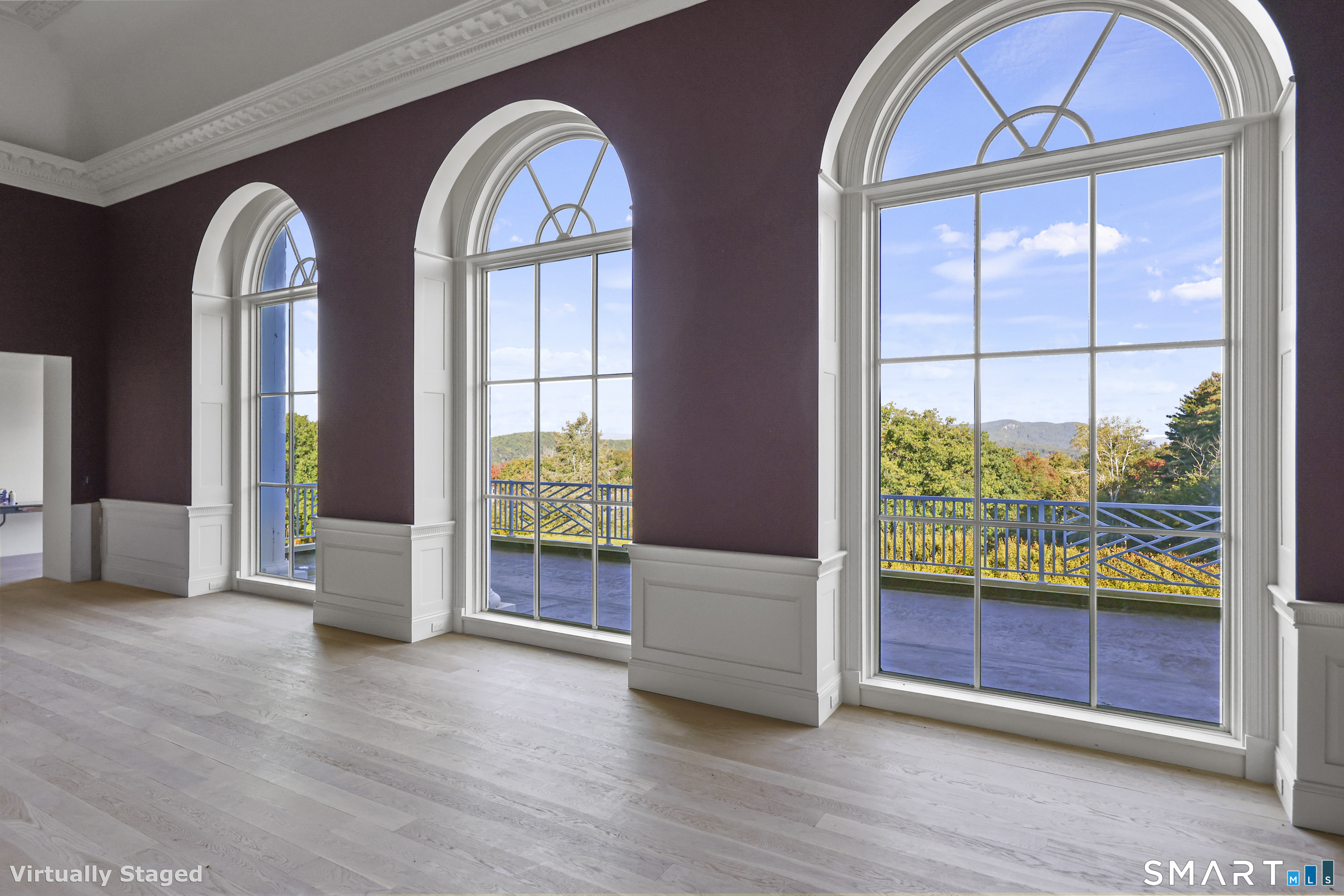 209 Blue Hill Road Great Barrington, MA 01230 - Photo 22 of 37 a view of an entryway with a door