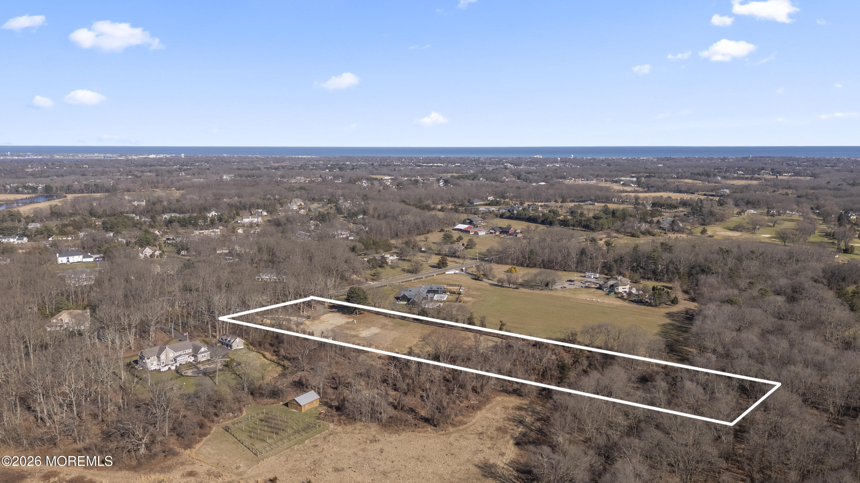1831 Campbell Road Wall, NJ 07719 - Photo 4 of 20 an aerial view of residential house with parking space