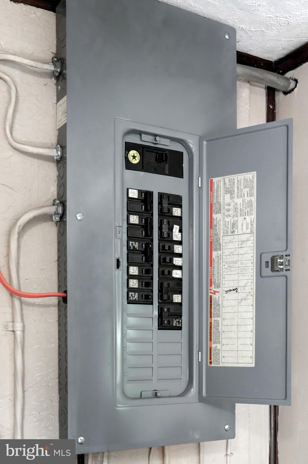 3472 Messersmith Road York, PA 17408 - Photo 39 of 41 Modern electrical panel for safety.