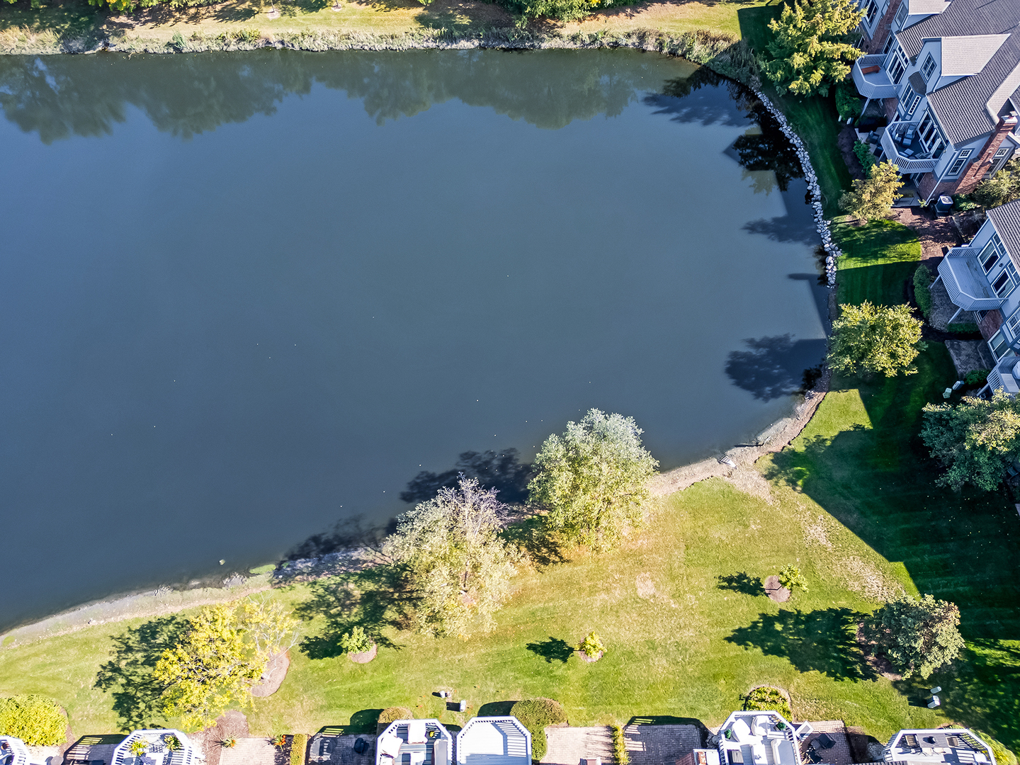 110 Waterside Place Burr Ridge, IL 60527 - Photo 32 of 44 a view of a lake with a lake
