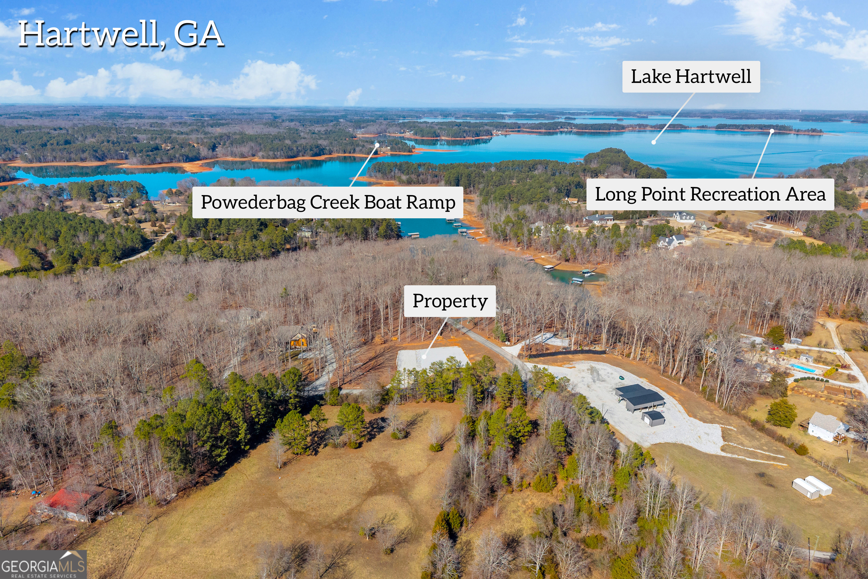 219 Teasley Lane Hartwell, GA 30643 - Photo 10 of 11 a view of outdoor space with signage