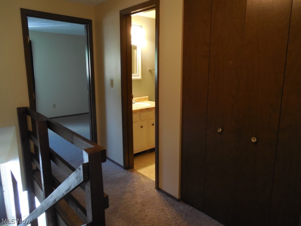 5219 Cline Road, Unit C Kent, OH 44240 - Photo 13 of 14 Second level hallway with additional storage.