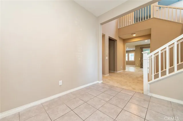 a view of an entryway with staircase