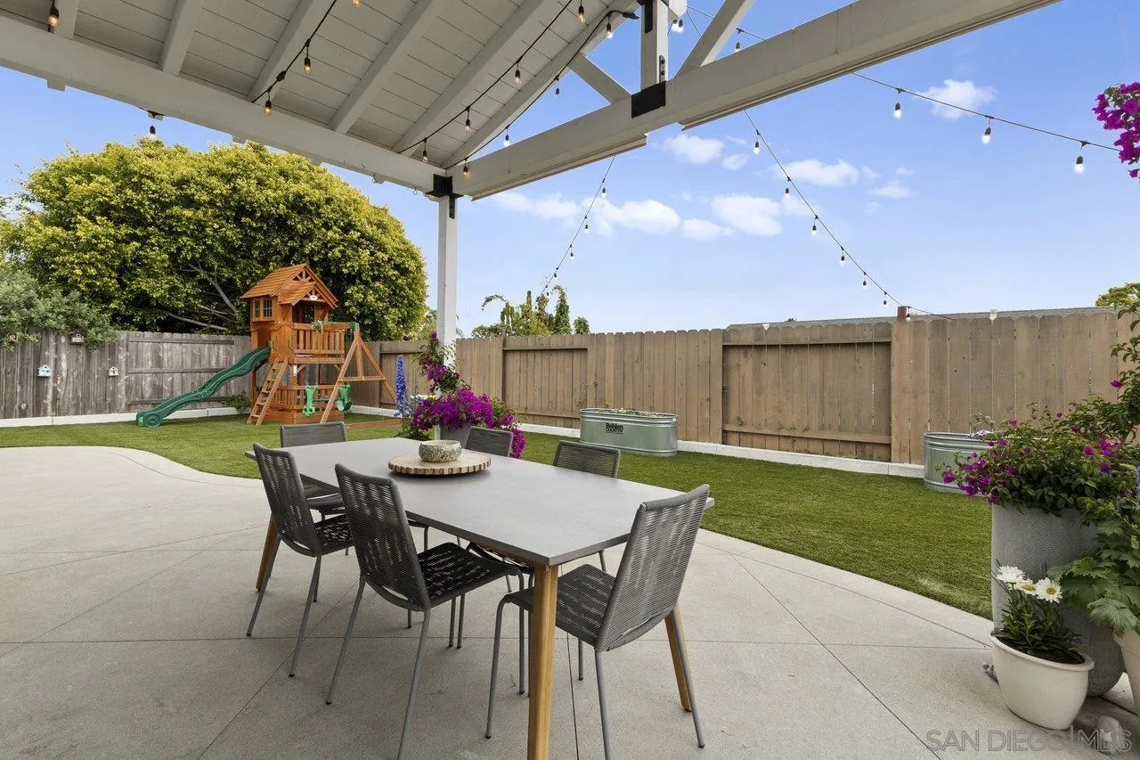 1521 Traske Road Encinitas, CA 92024 - Photo 17 of 23 a view of a patio with a yard