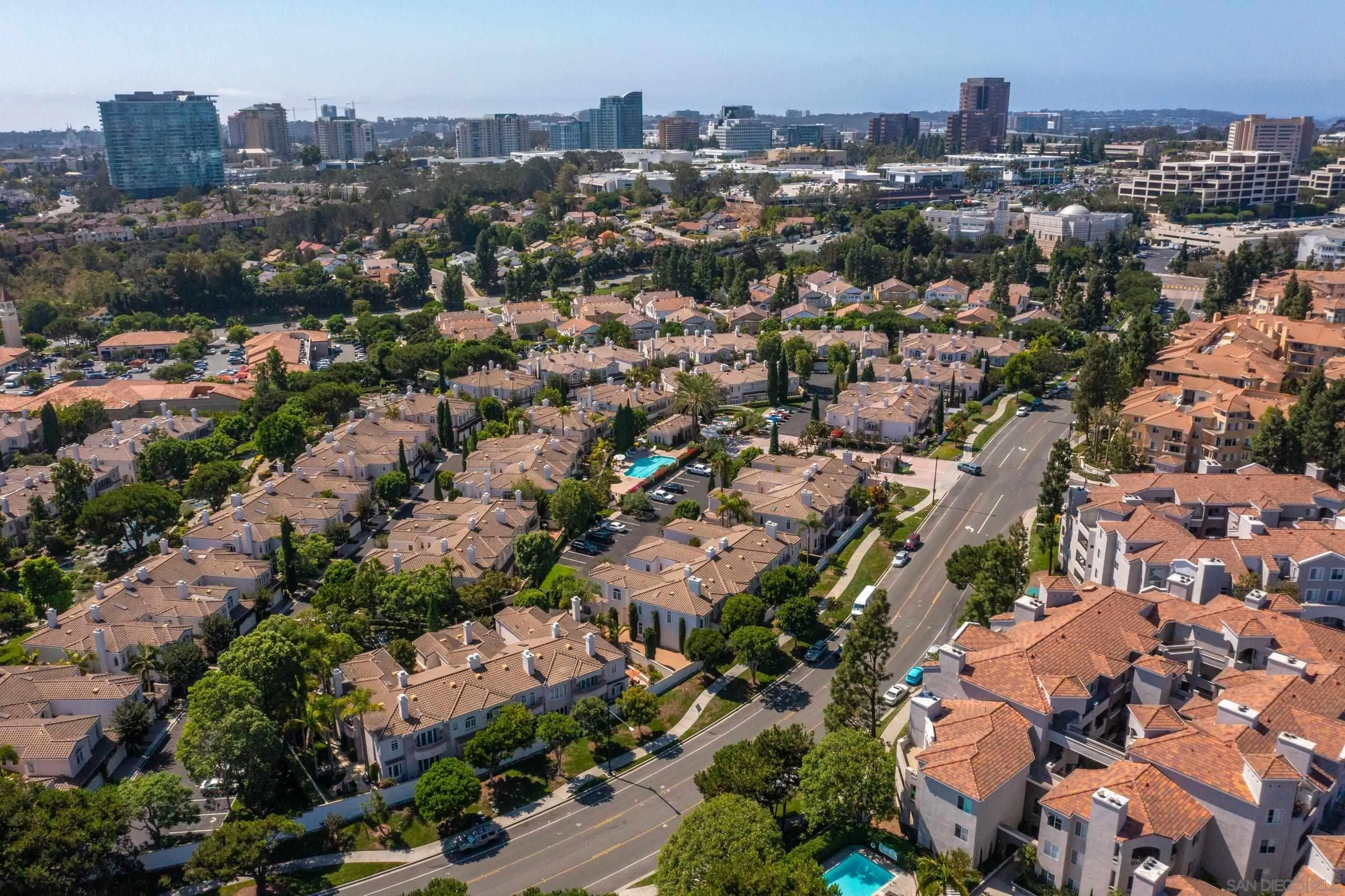 5380 Renaissance Avenue San Diego, CA 92122 - Photo 25 of 25 an aerial view of a city