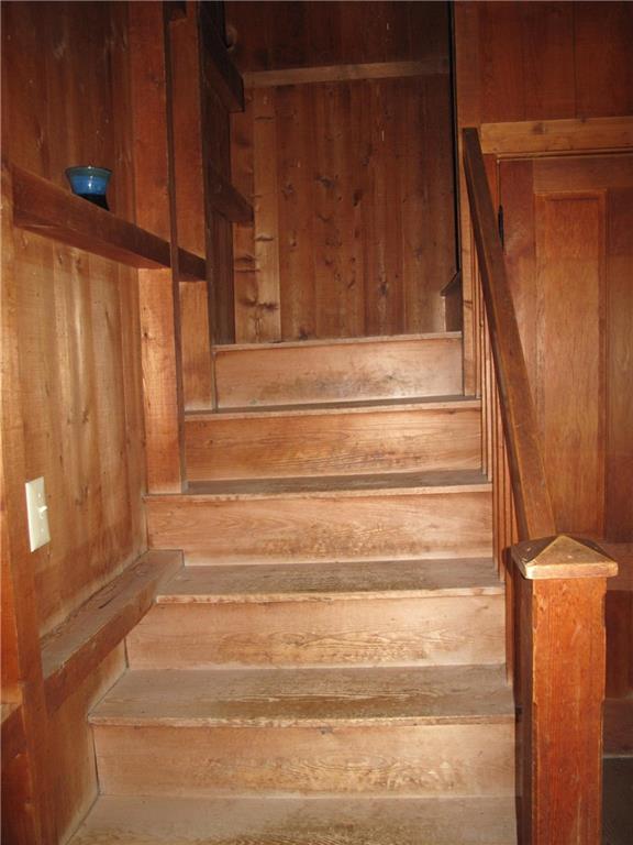 281 Bonney Point Road Rangeley, ME 04970 - Photo 19 of 34 Stairway from living room to 4 BRs...