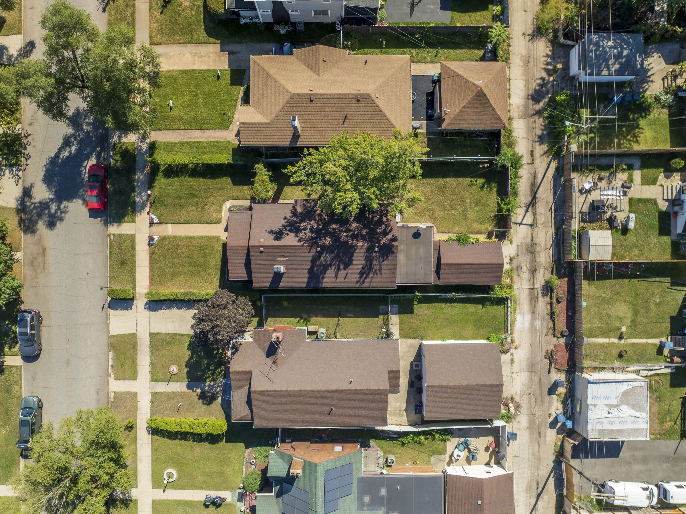 314 Cleveland Street Gary, IN 46404 - Photo 53 of 60 an aerial view of houses with outdoor space