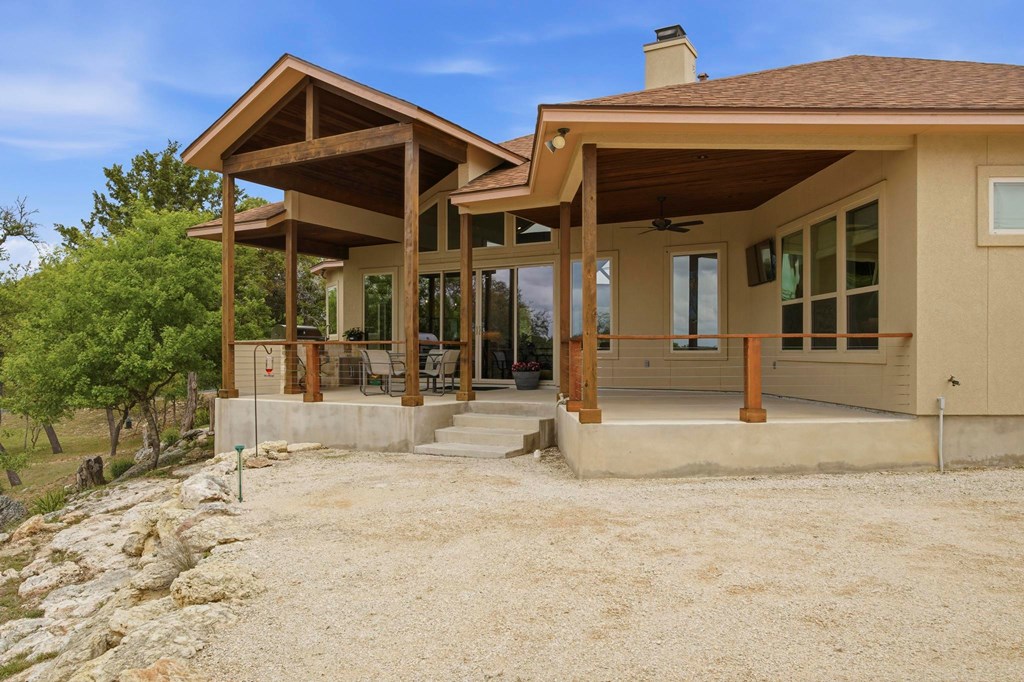 134 North Stallion Ests Drive Spring Branch, TX 78070 - Photo 35 of 67 a view of a house with a outdoor space
