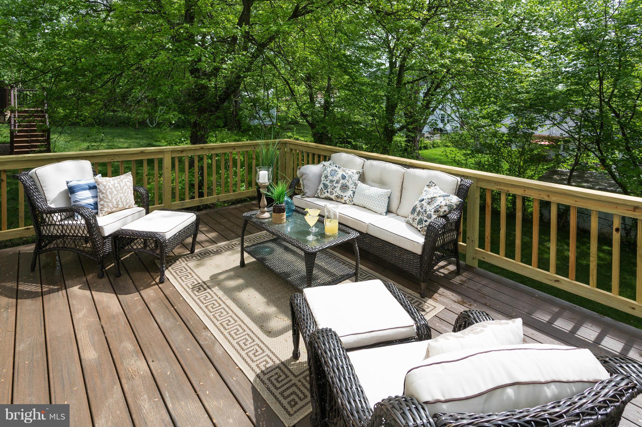 1943 Leonard Road Falls Church, VA 22043 - Photo 27 of 28 Spacious Deck