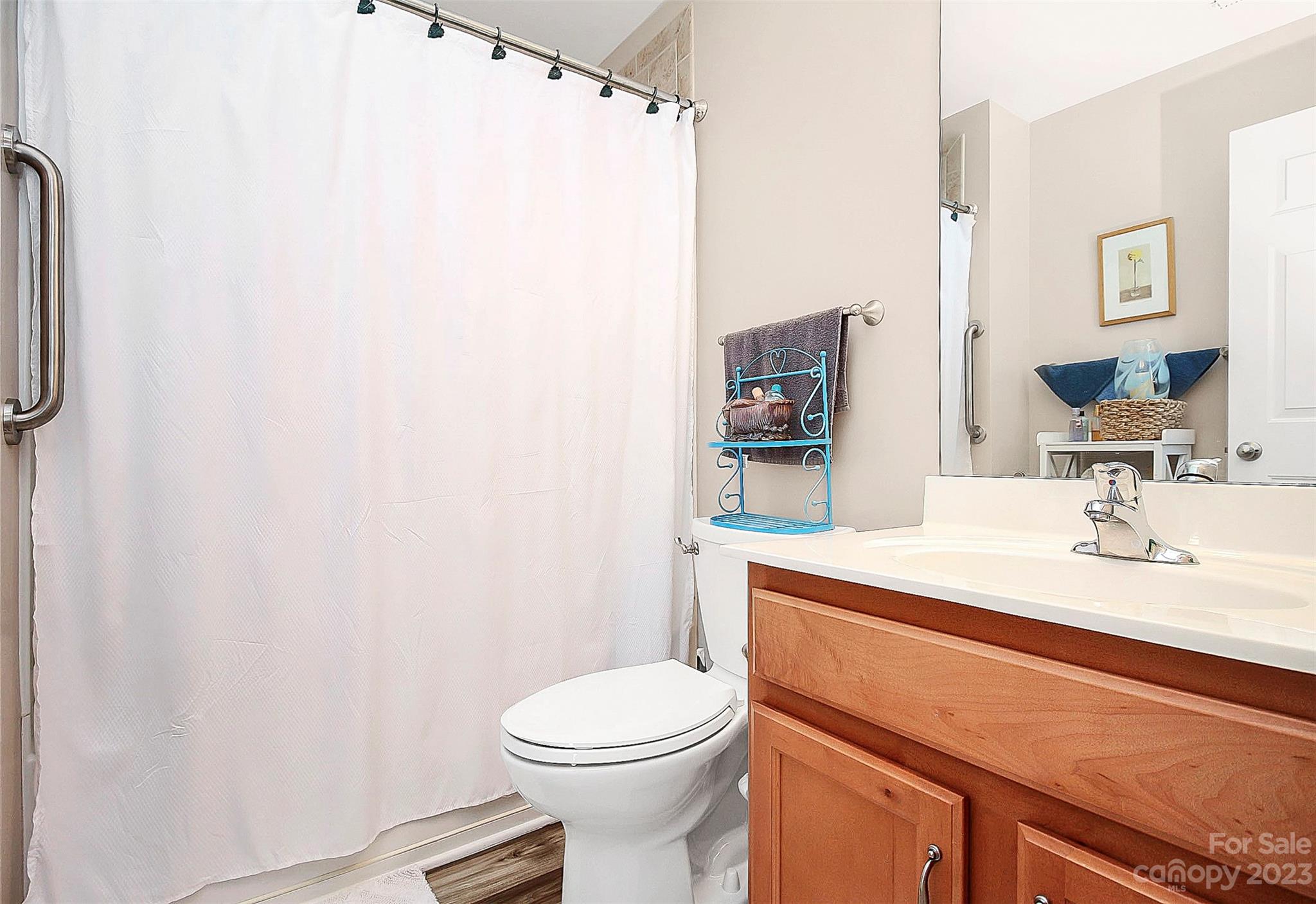 1919 Sandal Brook Road Indian Land, SC 29707 - Photo 18 of 35 a bathroom with a sink a toilet and shower