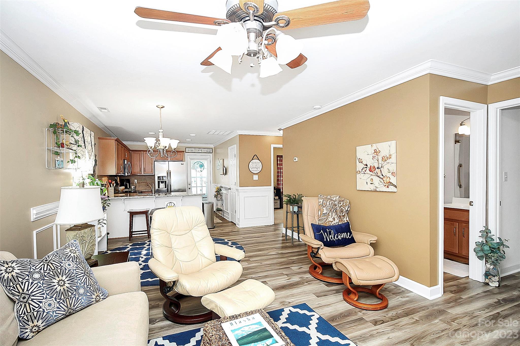 1919 Sandal Brook Road Indian Land, SC 29707 - Photo 6 of 35 a living room with furniture and wooden floor