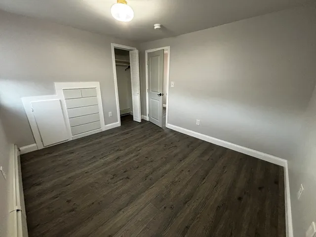 wooden floor in an empty room