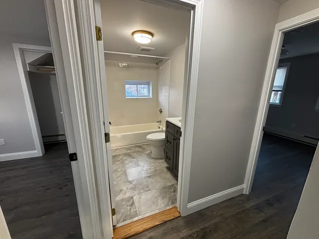 wooden floor in a gallery