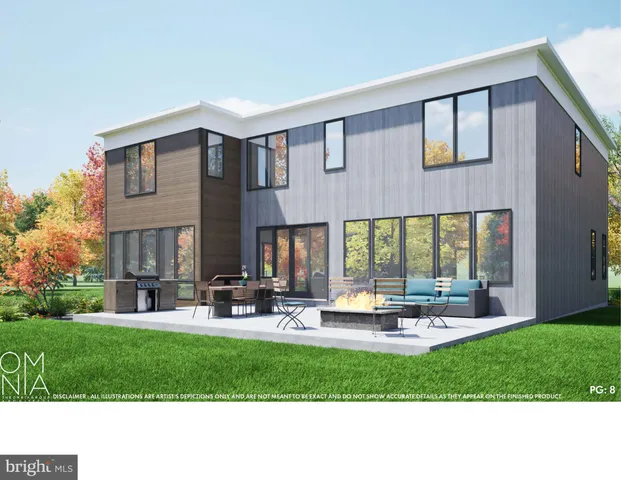 a house view with sitting space and garden