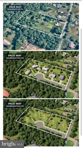 a view of a yard with wooden floor