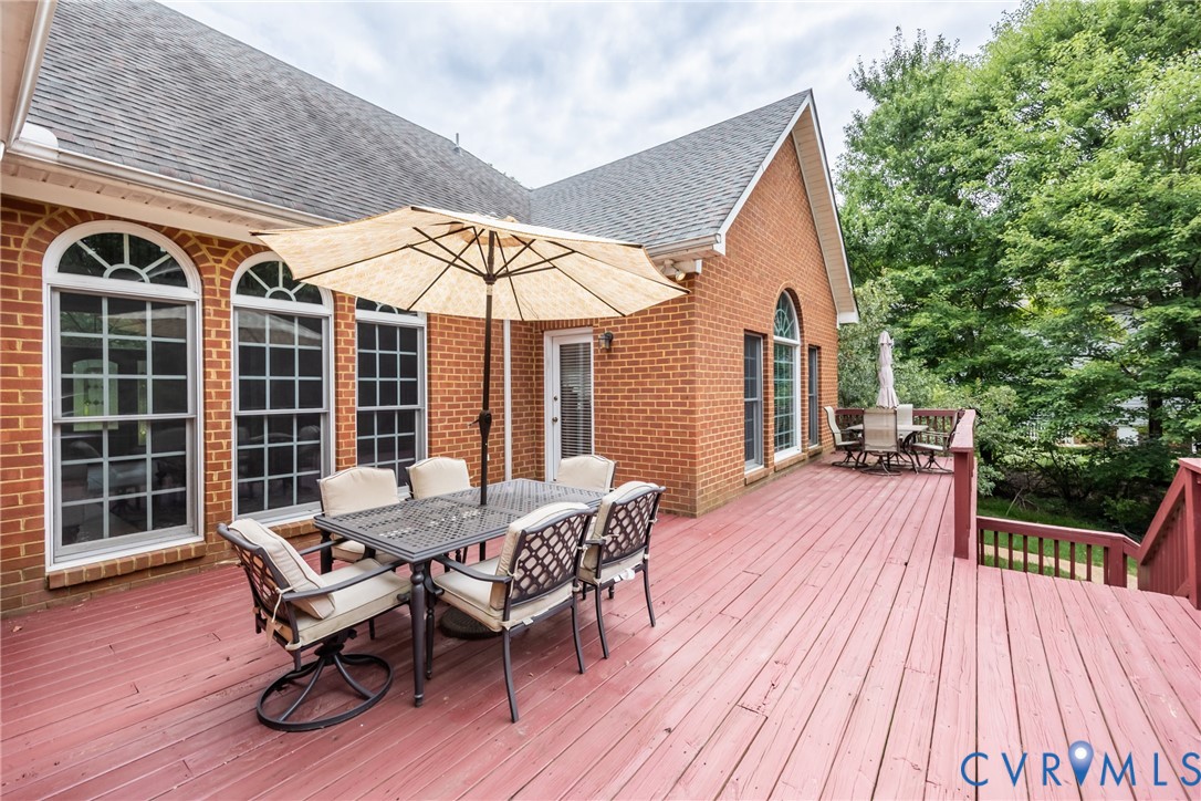13902 Summersedge Terrace Chesterfield, VA 23832 - Photo 29 of 30 a patio with wooden floor and outdoor seating