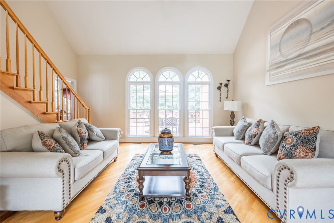 13902 Summersedge Terrace Chesterfield, VA 23832 - Photo 7 of 30 a living room with furniture or couch and a large window