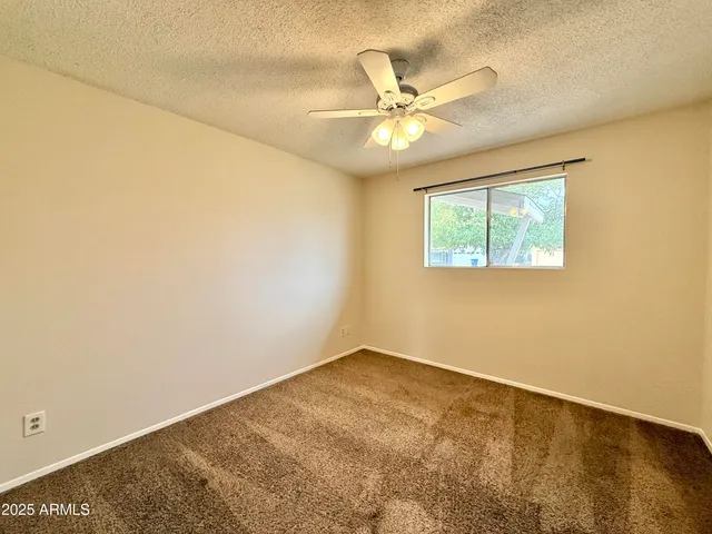 en view of an empty room