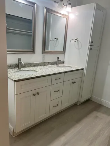 a view of a small space