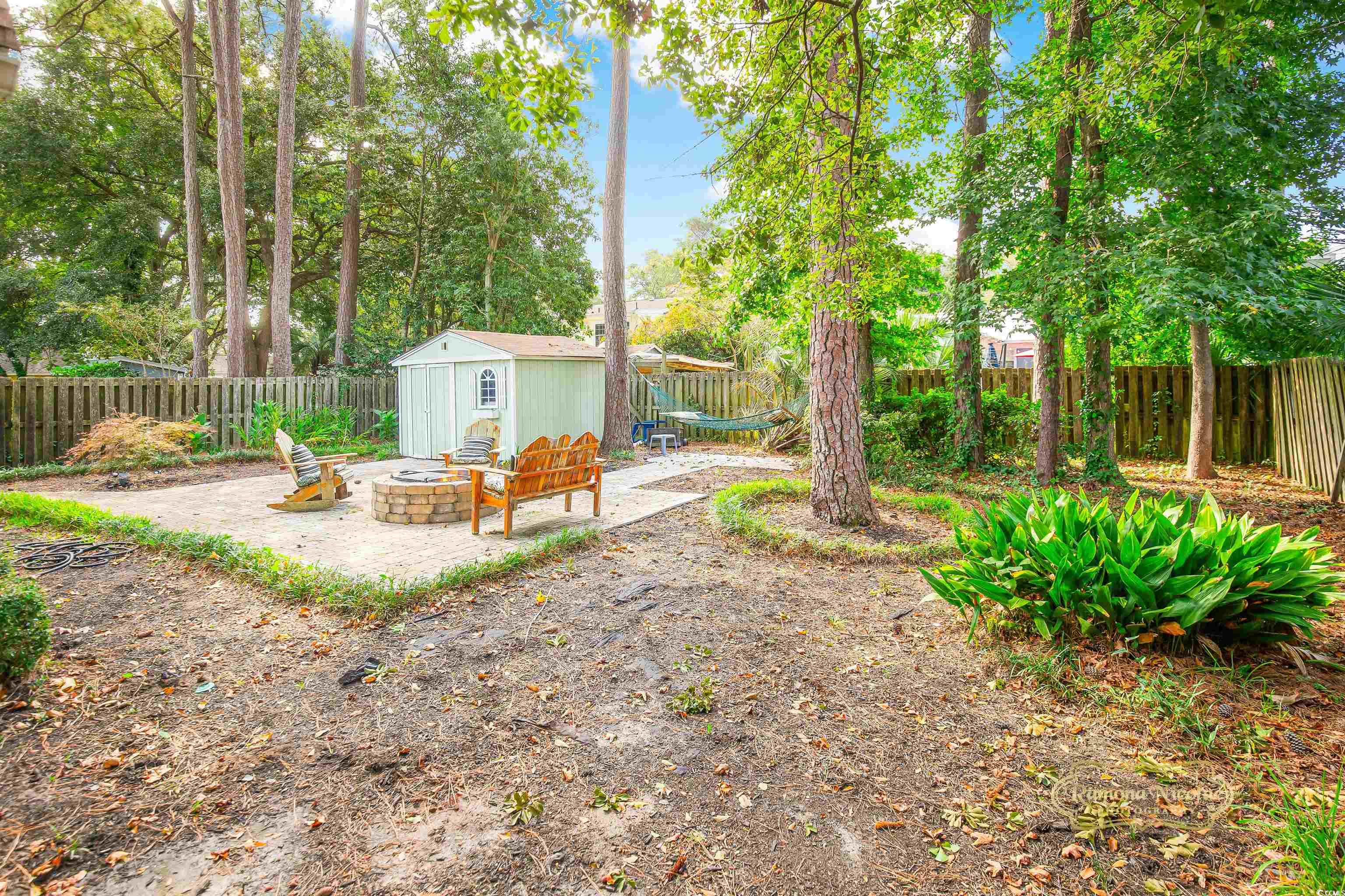 617 3rd Avenue South Surfside Beach, SC 29575 - Photo 30 of 36 Birds eye view of property featuring a water view