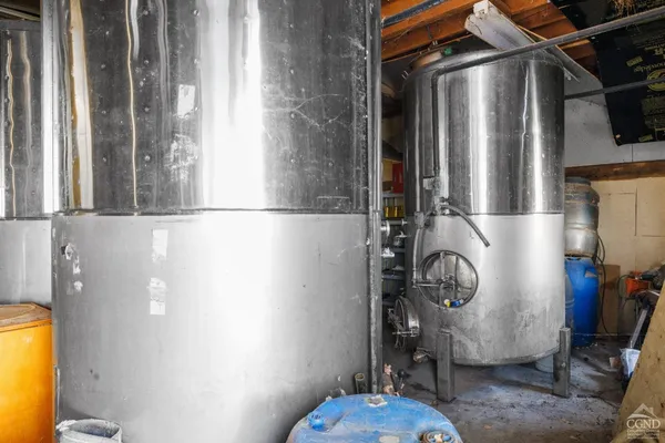 a view of swimming pool with an outdoor space and seating area