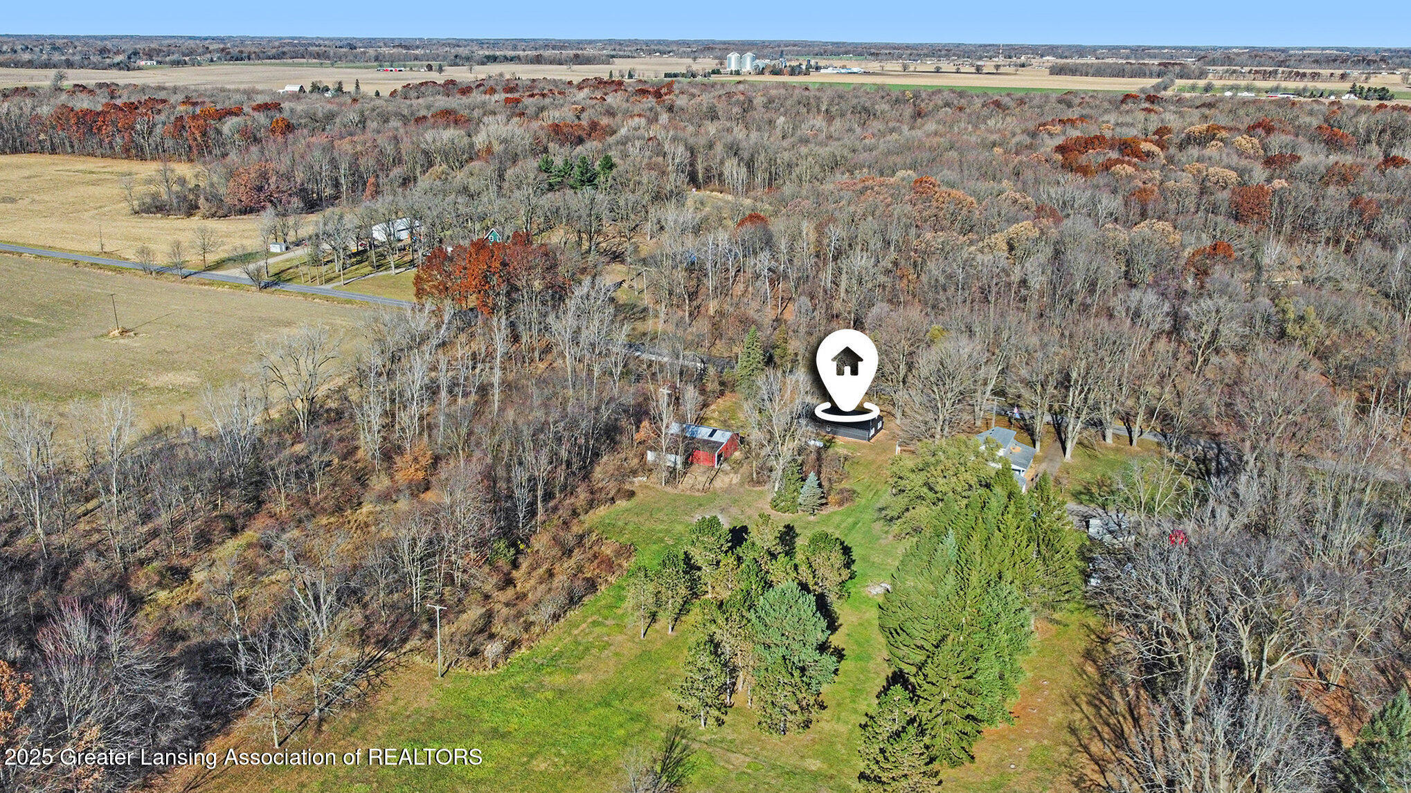 3770 East Frost Road Webberville, MI 48892 - Photo 16 of 20 Aerial
