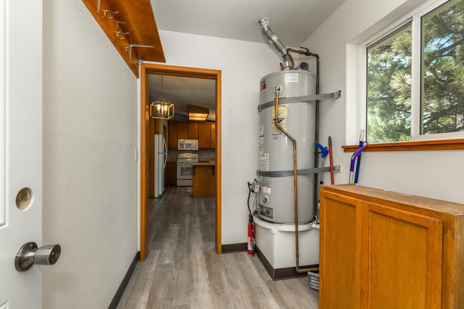 10332 Sugar Pine Road Truckee, CA 96161 - Photo 24 of 25 a view of a kitchen with a sink and refrigerator