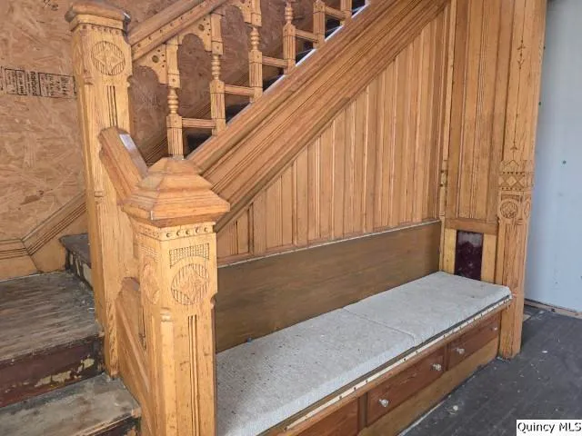 a view of storage and utility room