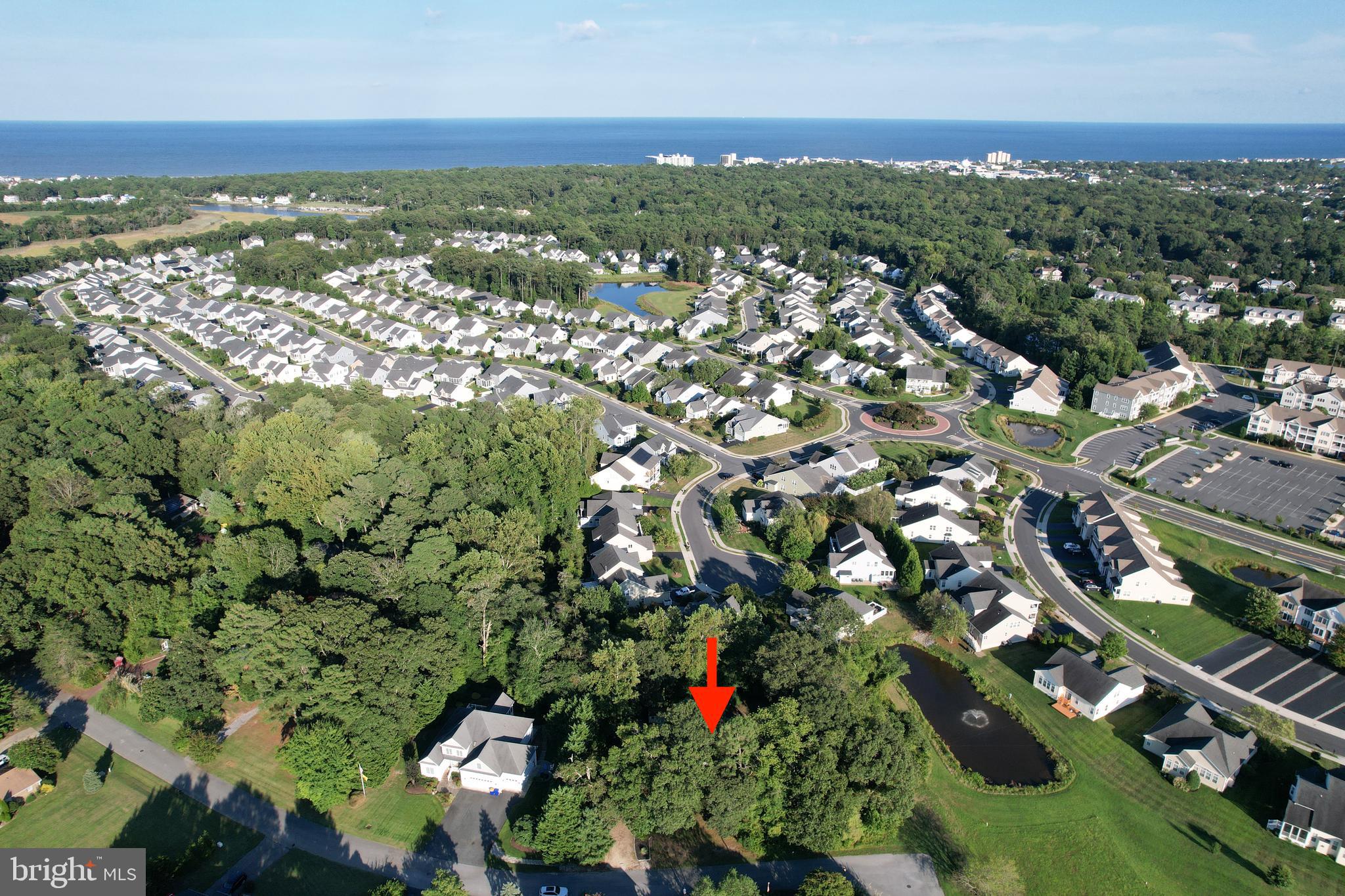 2 Gary Avenue Rehoboth Beach, DE 19971 - Photo 4 of 49 aerial looking east to the Atlantic Ocean