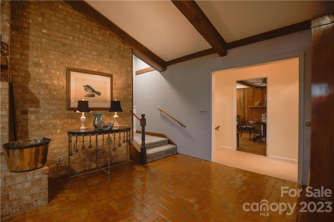 205 Hooper Creek Road Tryon, NC 28782 - Photo 28 of 45 a view of a hallway with seating area