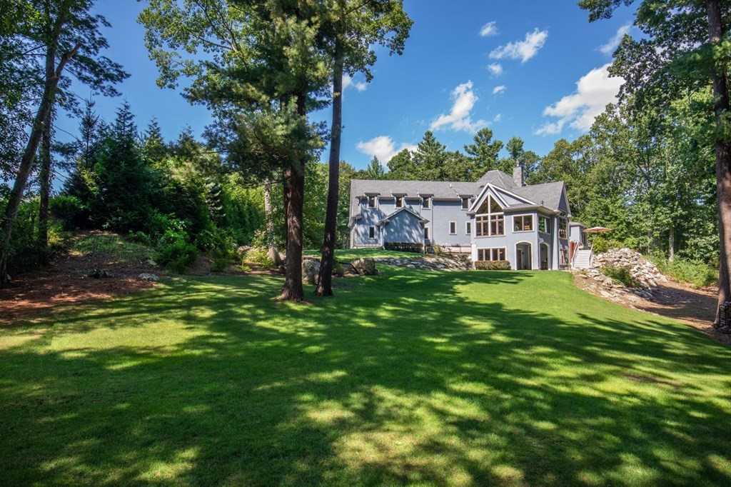49 Wilsondale Street Dover, MA 02030 - Photo 18 of 22 a view of a house with a big yard