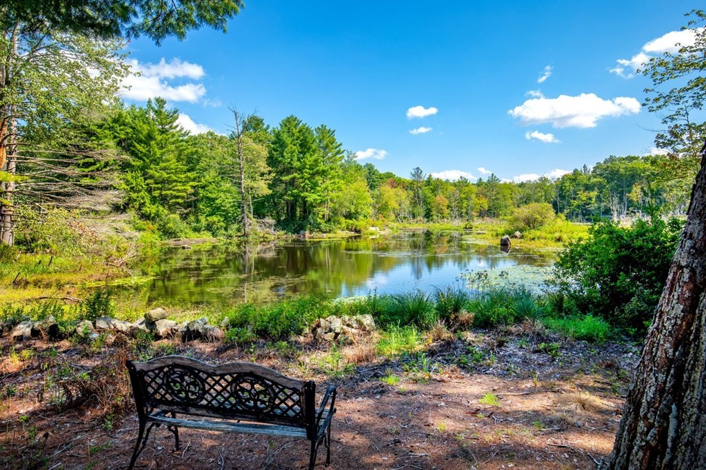 49 Wilsondale Street Dover, MA 02030 - Photo 2 of 22 a view of a lake with a yard