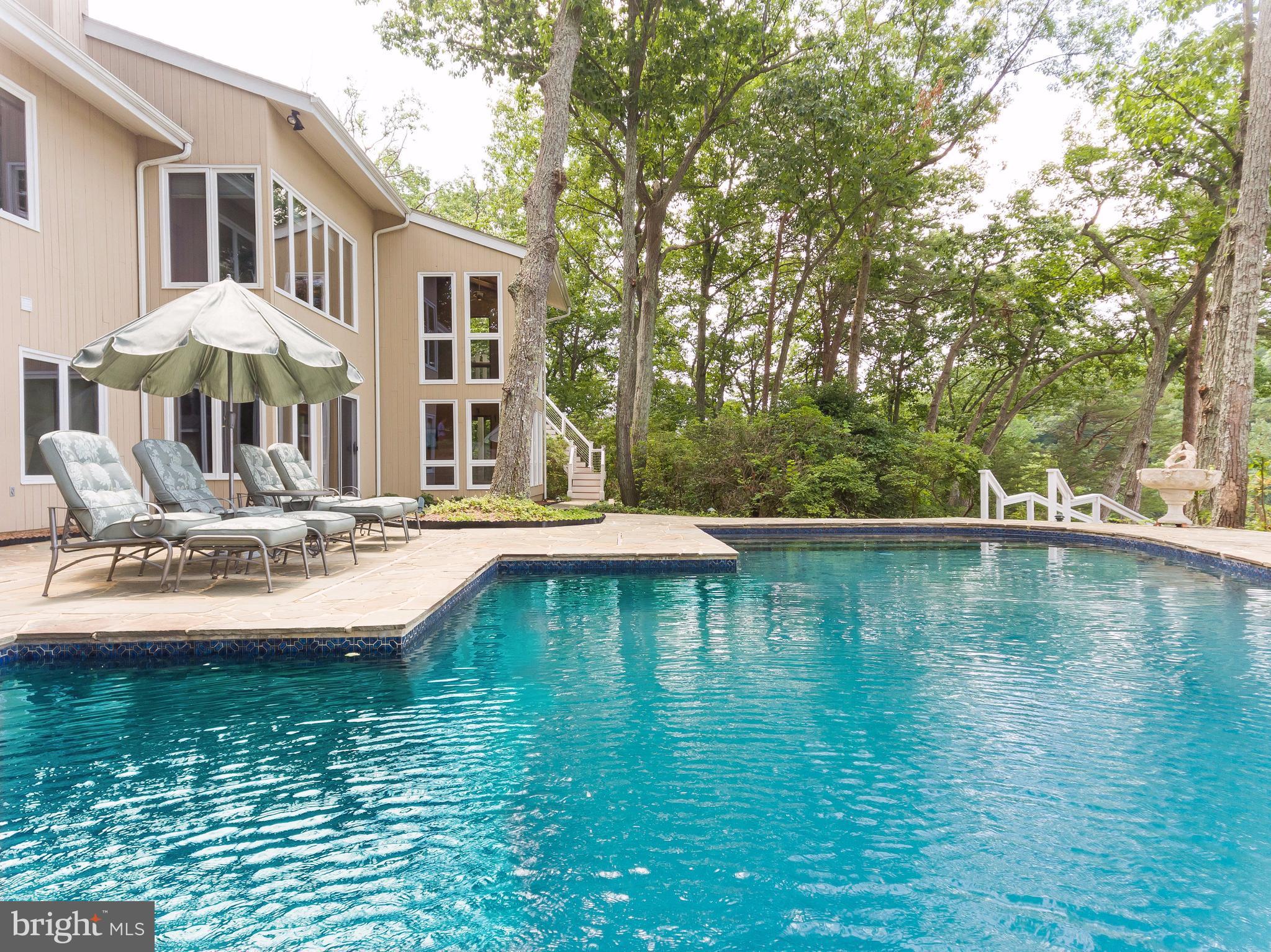 133 Claiborne Road Edgewater, MD 21037 - Photo 3 of 30 Gunite pool with heater for extended use
