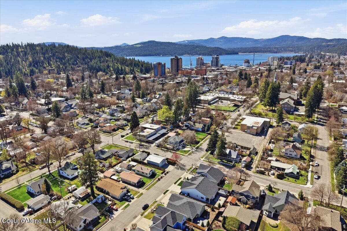 1104 East Indiana Avenue Coeur D'Alene, ID 83814 - Photo 33 of 36 33-Aerial