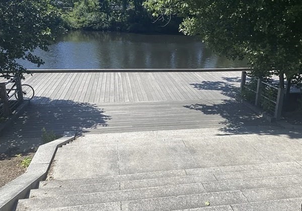 8 Riverside Street, Unit 13 Watertown, MA 02472 - Photo 18 of 18 a view of a lake view