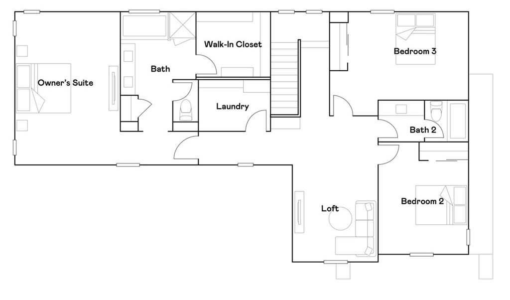 1808 Eagle Road Rialto, CA 92376 - Photo 22 of 22 Residence 3 - level 2 floorplan