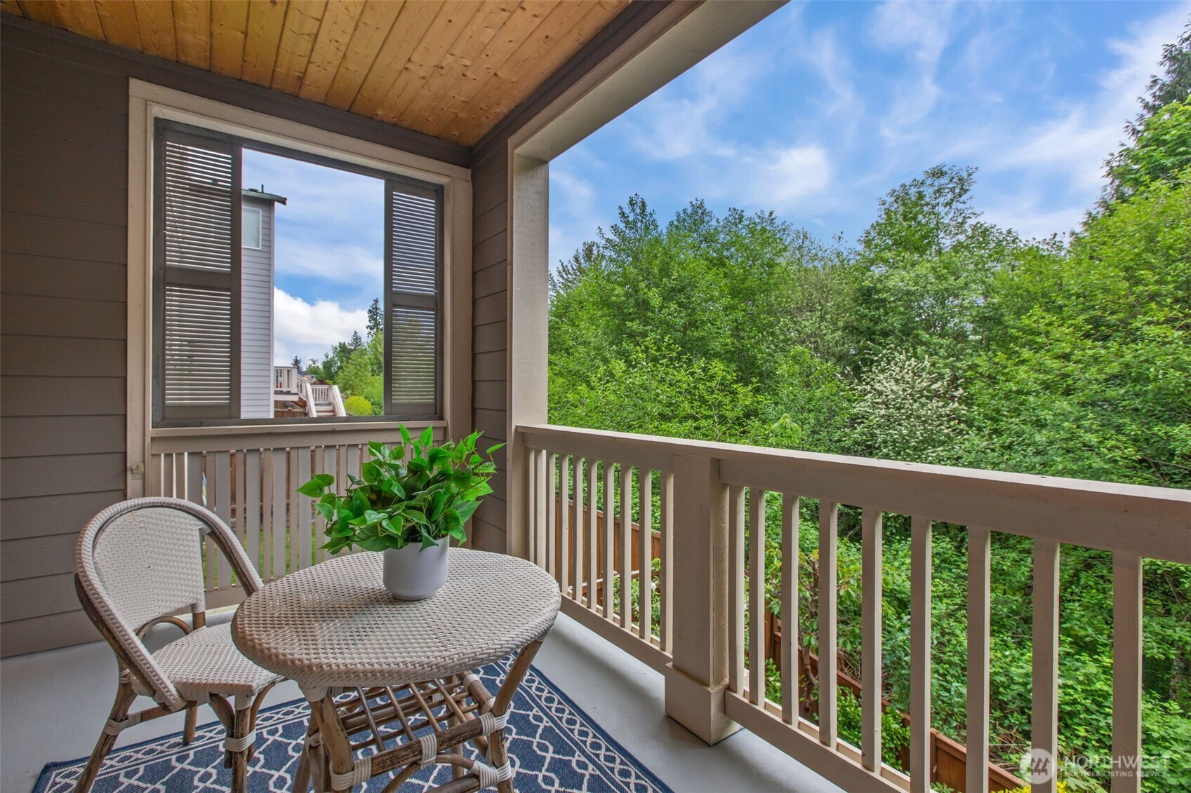 18231 3rd Drive Southeast Bothell, WA 98012 - Photo 13 of 40 a porch with a table and a chairs