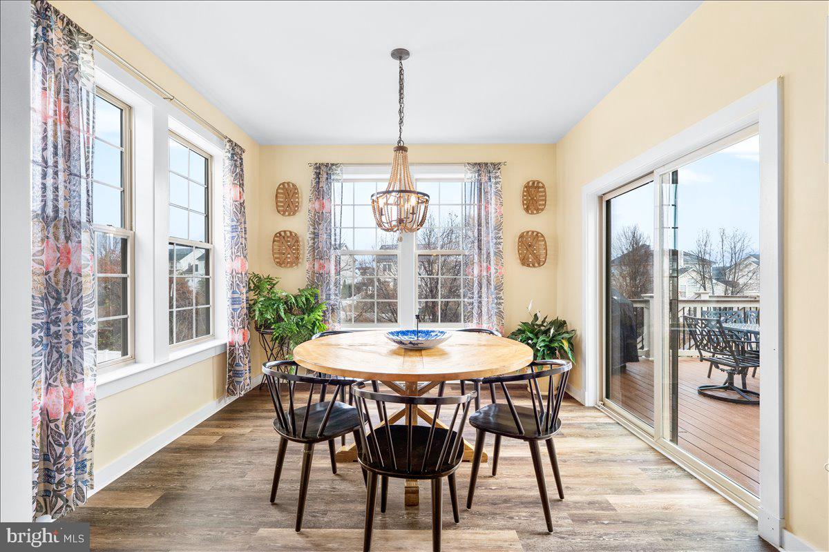1010 Saxton Drive Frederick, MD 21702 - Photo 19 of 51 Dining room with access to deck