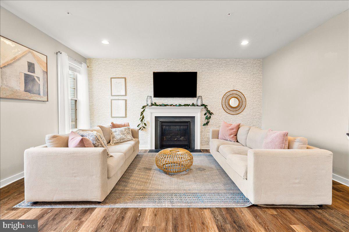 1010 Saxton Drive Frederick, MD 21702 - Photo 9 of 51 Living room w/ gas fireplace