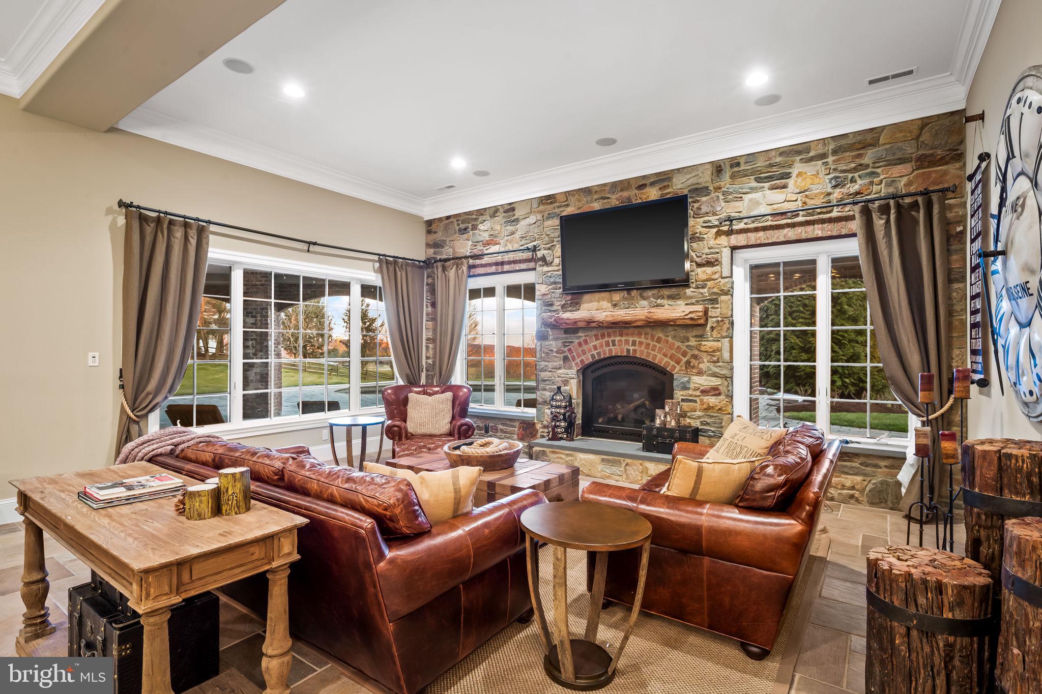 905 Hayfields Road Cockeysville, MD 21030 - Photo 52 of 69 Watch the big game in the leather lounge