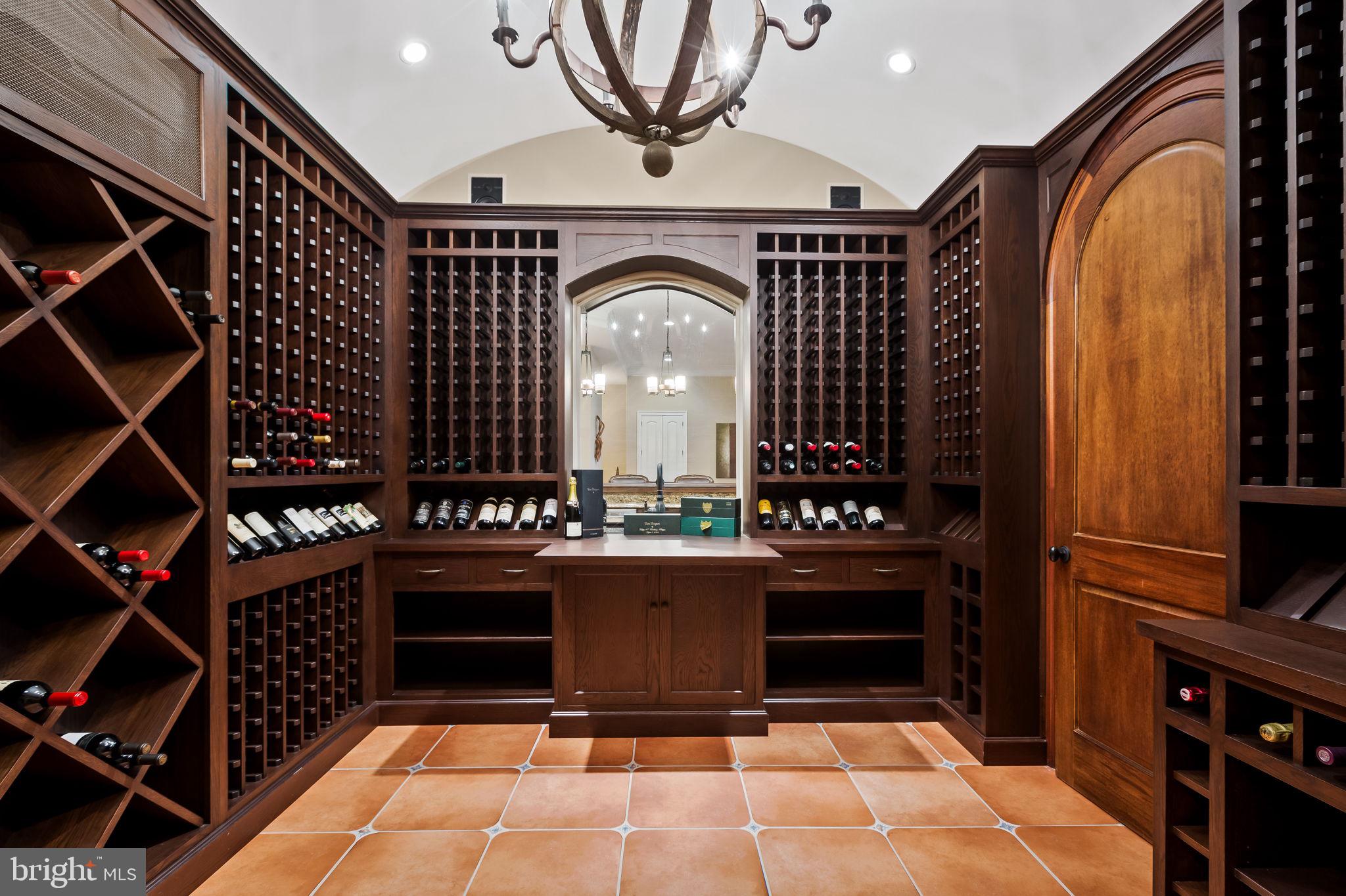 905 Hayfields Road Cockeysville, MD 21030 - Photo 53 of 69 Wine cellar with peek-through window to bar