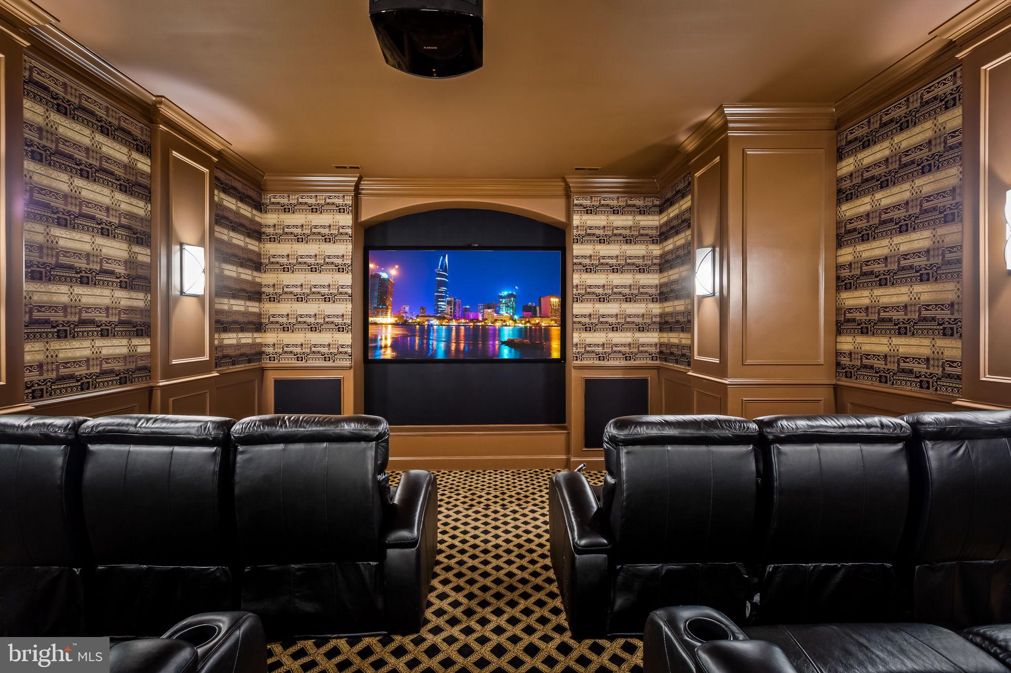 905 Hayfields Road Cockeysville, MD 21030 - Photo 54 of 69 Home theater with seating for eleven