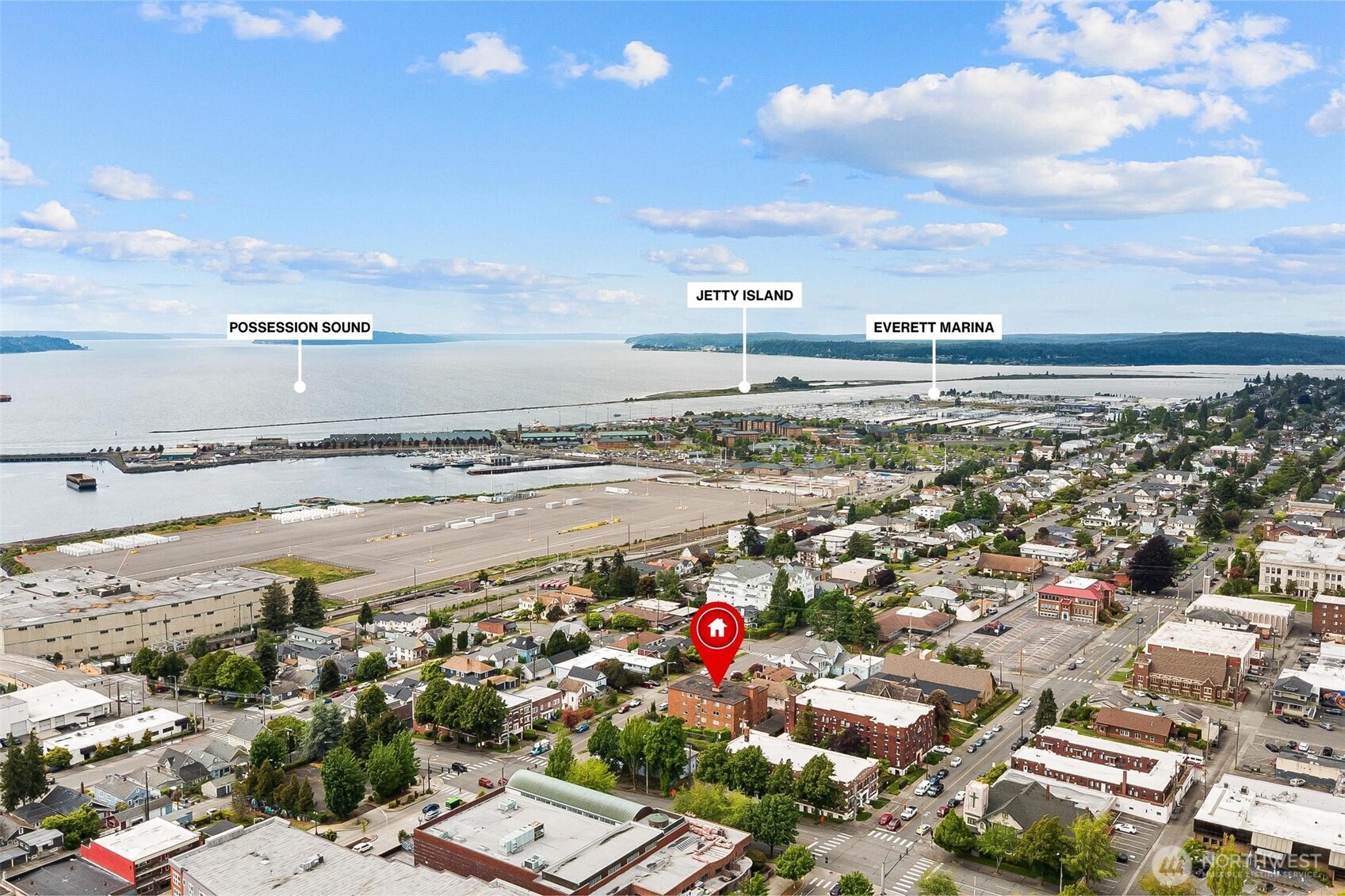 2619 Rucker Avenue, Unit 2 Everett, WA 98201 - Photo 29 of 33 a view of a city